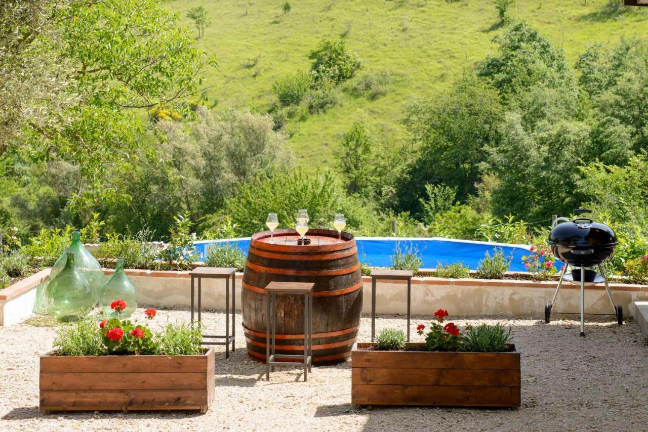 Casa Vacanze San Vittorino Gubbio Bagian luar foto