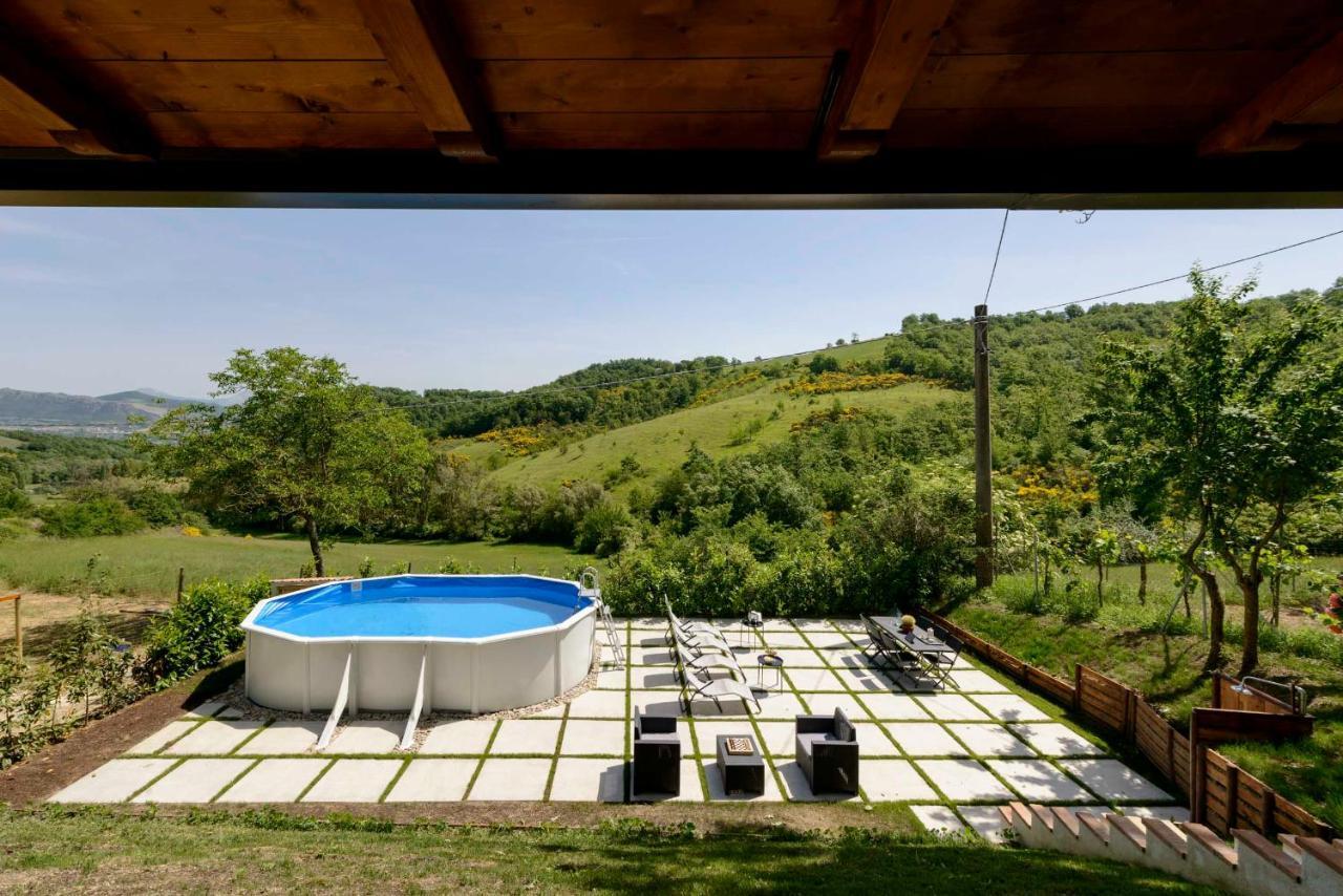 Casa Vacanze San Vittorino Gubbio Bagian luar foto