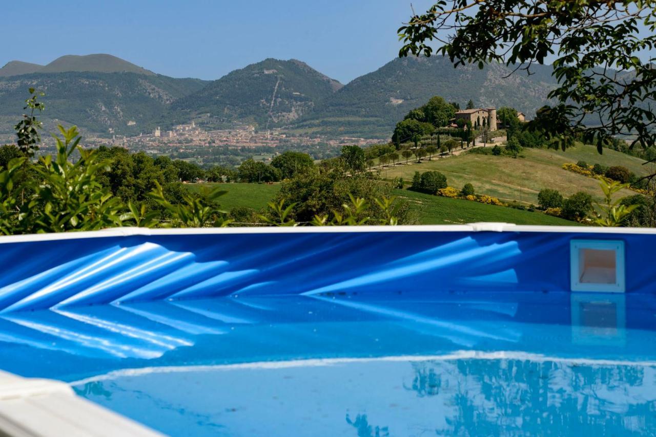 Casa Vacanze San Vittorino Gubbio Bagian luar foto
